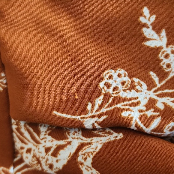 Shein 3x Long Cardigan Floral Brown White - Picture 11 of 11